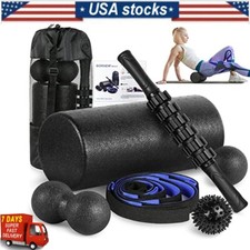 6 in 1 Foam Roller Set for full body Pain Relief Massage Deep Tissue Massage NEW