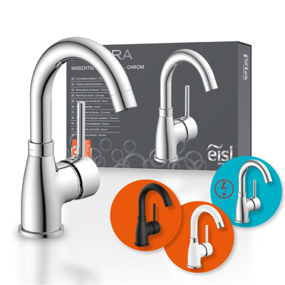 EISL Wasserhahn Bad | Waschtischarmatur | Waschbeckenarmatur | drehbar