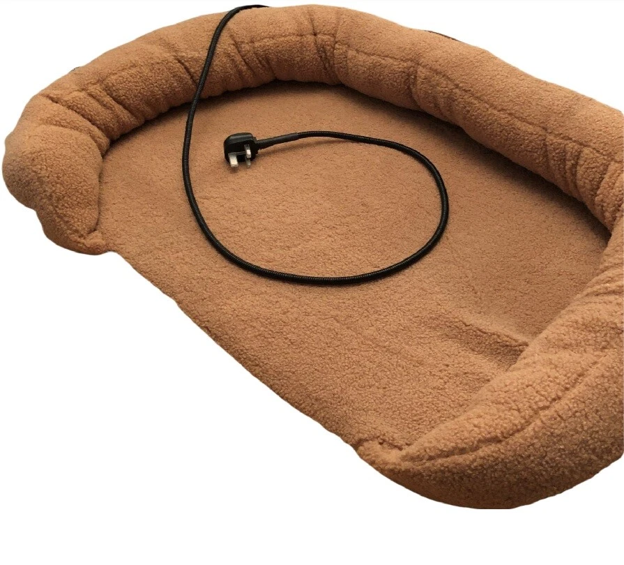 Dog Cat Bed- Heated Pet Bed, Puppy, Kitten Electric Heated Pad, Soft, Low, Sandy
Opens in a new wind