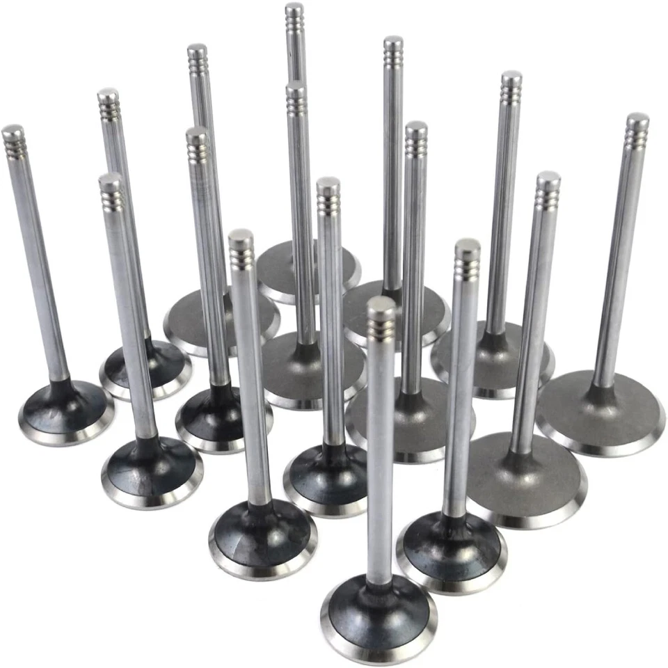 Intake & Exhaust Valves For 5.7L V8 HEMI 09-18 Chrysler Dodge Ram Jeep Charger - Image 2 of 4