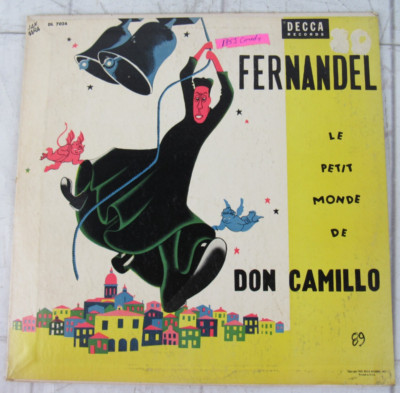 Fernandel, Don Camillo, Vinyl Records LP