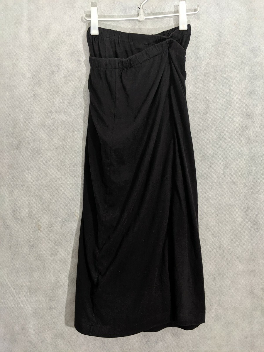 Comme Des Garcons 1998 Vintage Double Layer Black Jersey Comme Des Garcons 1998 Vintage Double Layer Black Jersey