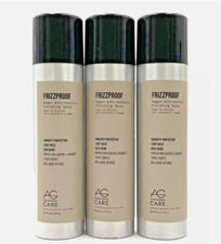 AG Care FrizzProof Argan Anti-Humidity Finishing Spray 8 oz-3 Pack