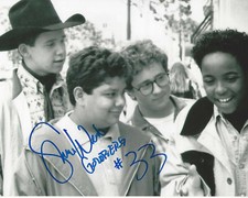 SHAUN WEISS SIGNED 'THE MIGHTY DUCKS' GOLDBERG 8x10 MOVIE PHOTO B w/COA PROOF