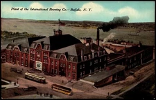 Postcard NY Buffalo New York International Brewing Company c1910 B27