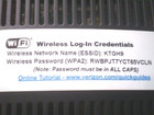 Verizon M1424WR Rev. 1 WiFi Wireless Router Black/Pink — photo 2
