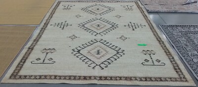 IVORY BLACK 9'-0'' x 12'-0'' Broken Thread Rug, Reduced Price 1172773979 KLM762A-9