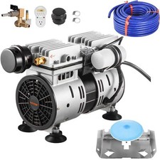 Pond Aerator 550W Power 5.2CFM for Up to 1 Acre 50' Lake with Diffuser