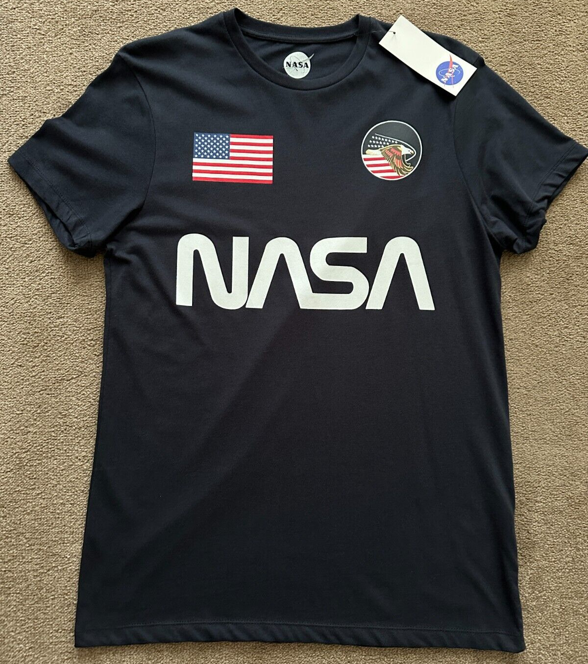 NWT MENS PRIMARK NASA TSHIRT TOP - SIZE L