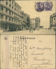 Belgium 1922 Knocke Postmark Cancel 