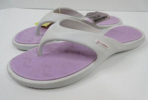 Women Rider Flip-flops Sandals U.S. 9 Lavender u0026 White EURO 40 Casual Pool  Beach | eBay