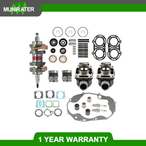 New Rebuilt Motor Engine Rebuild Kit Bottom End For Yamaha Banshee 350 Complete