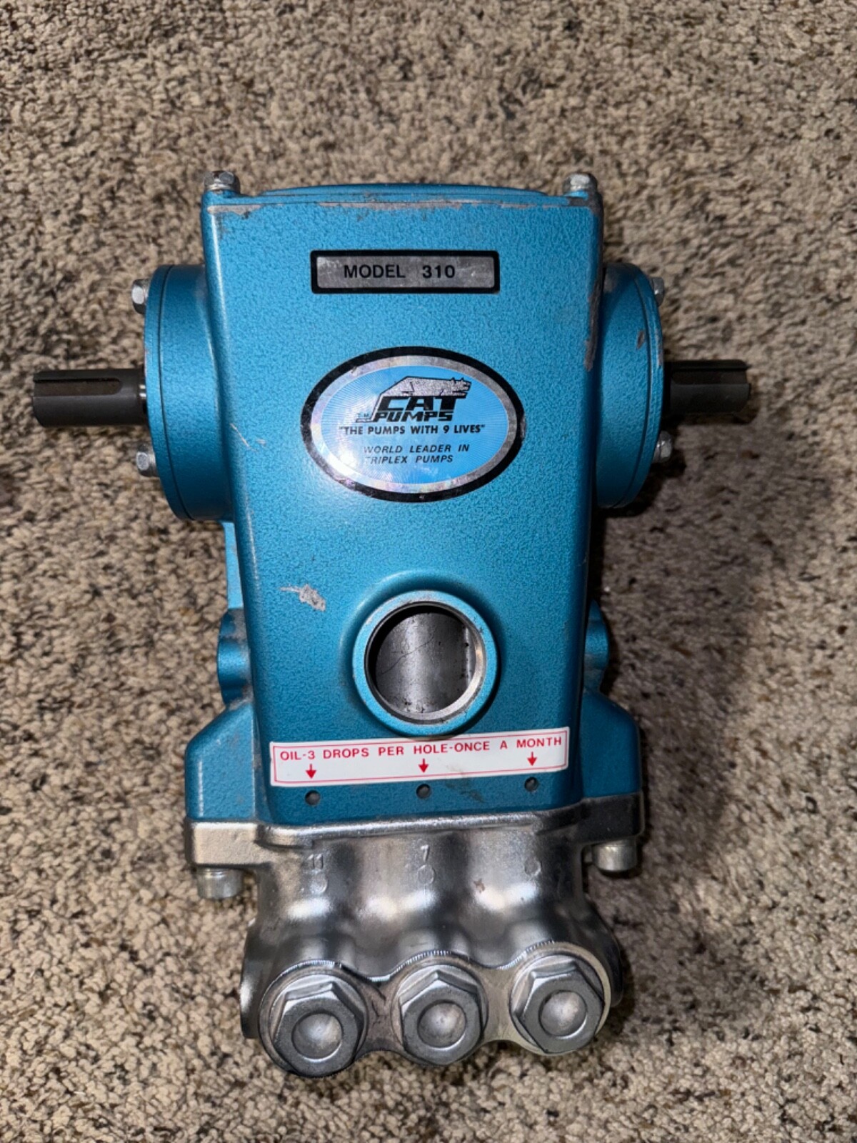 A Cat pump model 310 eBay