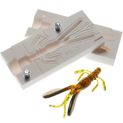 Escape Chibi Twin Bait Mold DIY Craw Lure 3''