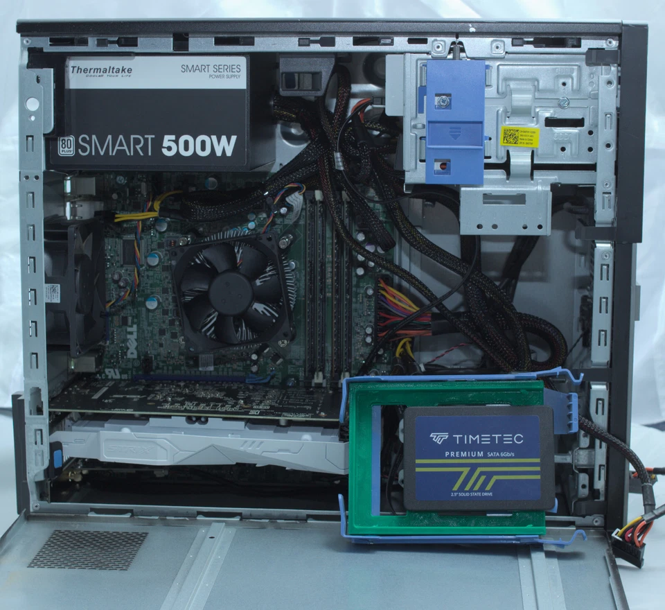 Dell 7010 mt Xeon e3-1230 V2 3.30GHz 16 GB DDR3 1600 MHz RX580 2048SP Gaming PC - Image 4 of 4