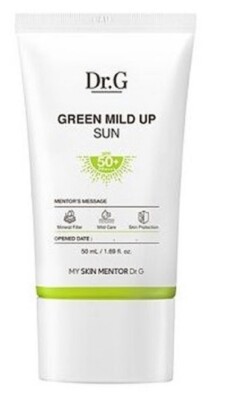 Dr.G Green Mild up Sun 50ml SPF50+ UV protection Moisture Ceramide Plant oil
