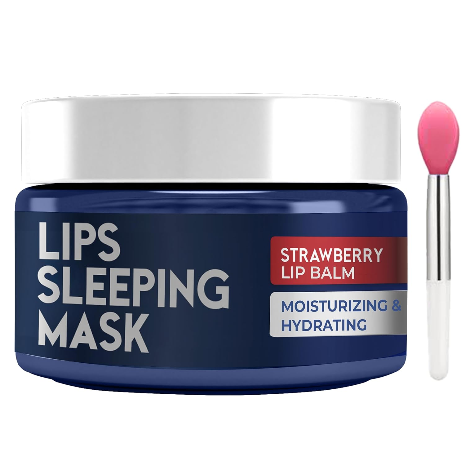 Lip Mask Overnight with Hyaluronic Acid & Collagen, Lip Sleeping Mask for Dry Cr-image