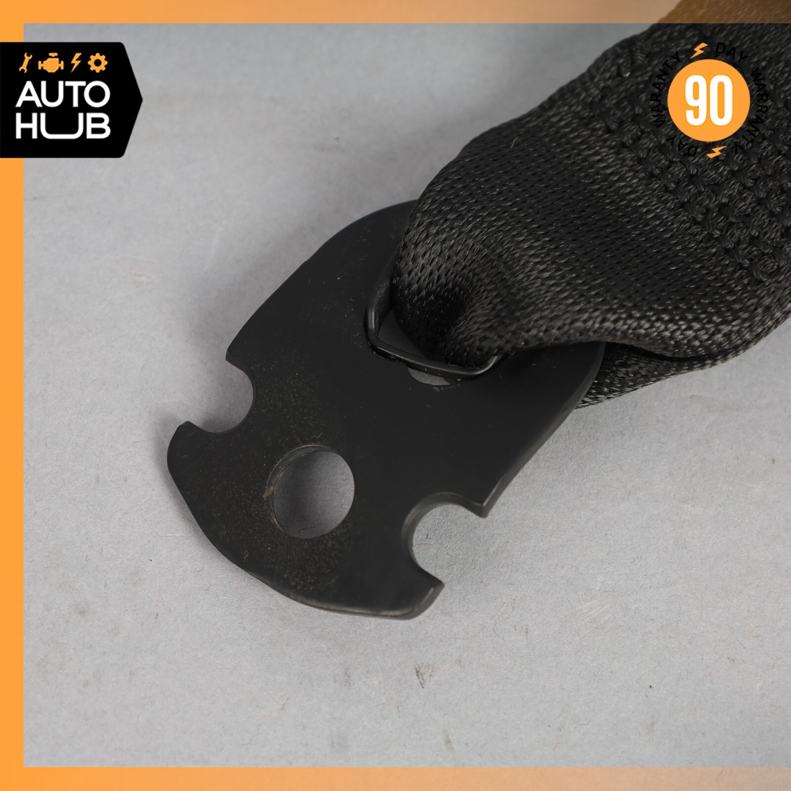 17-20 Maserati Levante S M161 Rear Left or Right Side Seatbelt Black OEM