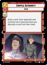 Lightly Played SWU Foil Cripple Authority - Foil Shadows of the Galaxy (SHD) Sta