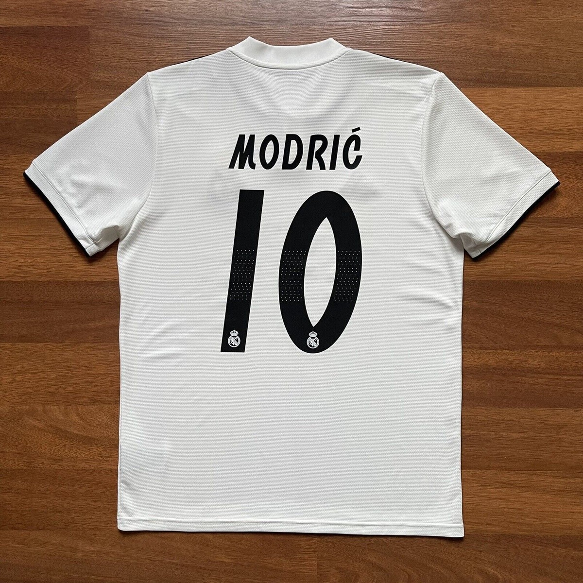 REAL MADRID ADIDAS 2018/2019 FOOTBALL HOME JERSEY #10 MODRIC