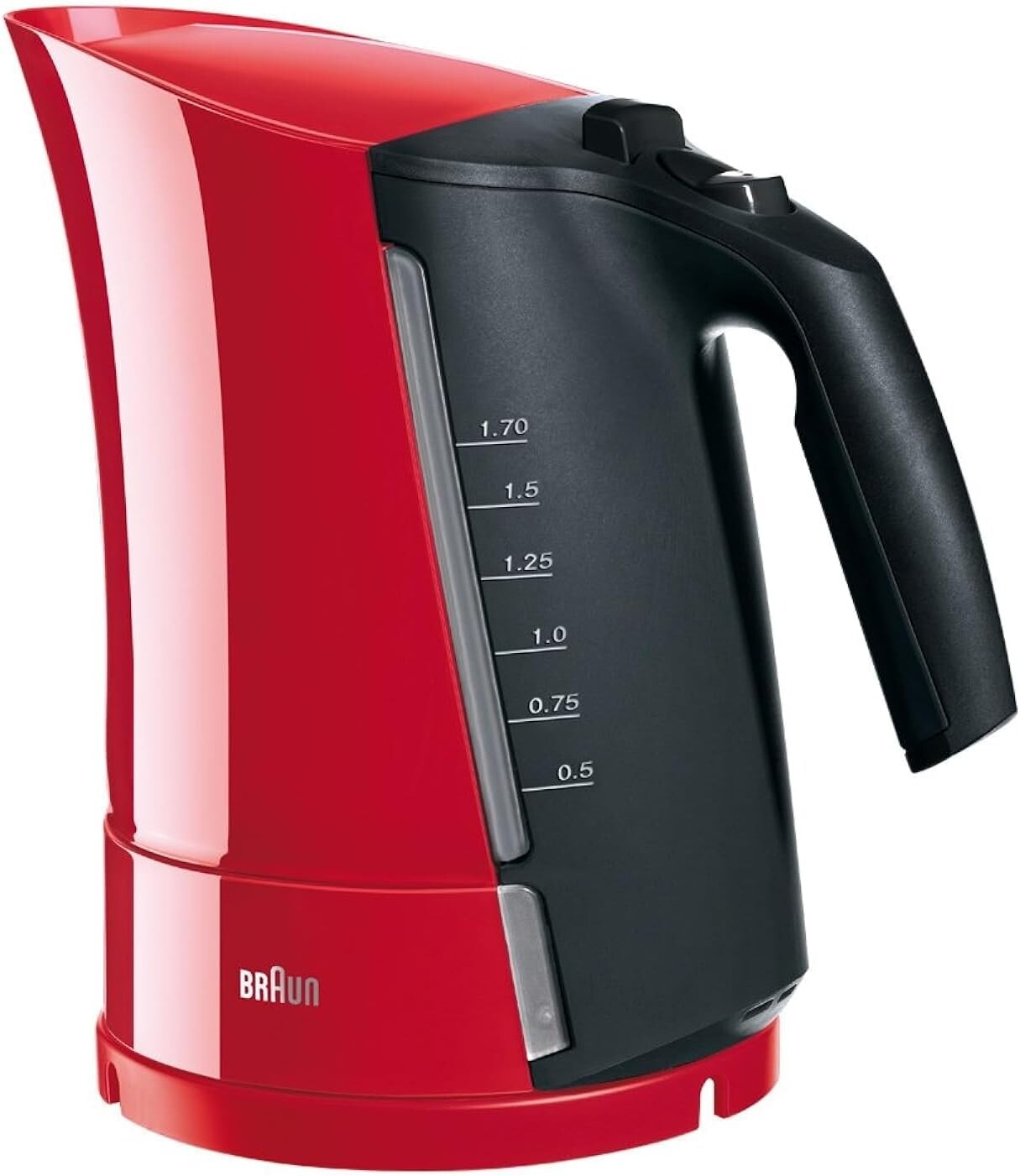 Braun WK300 Hervidor Eléctrico 1,7 L Rojo 2200 W Rápido 45 s