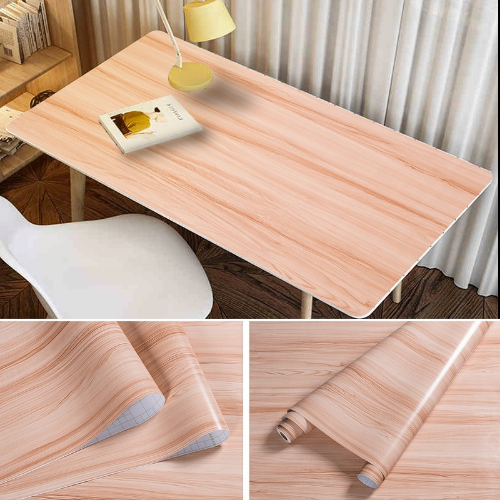 Waterproof Wood Grain Sticker Self-adhesive Wallpaper Pvc Room Decor Wallpaper - Picture 22 of 62