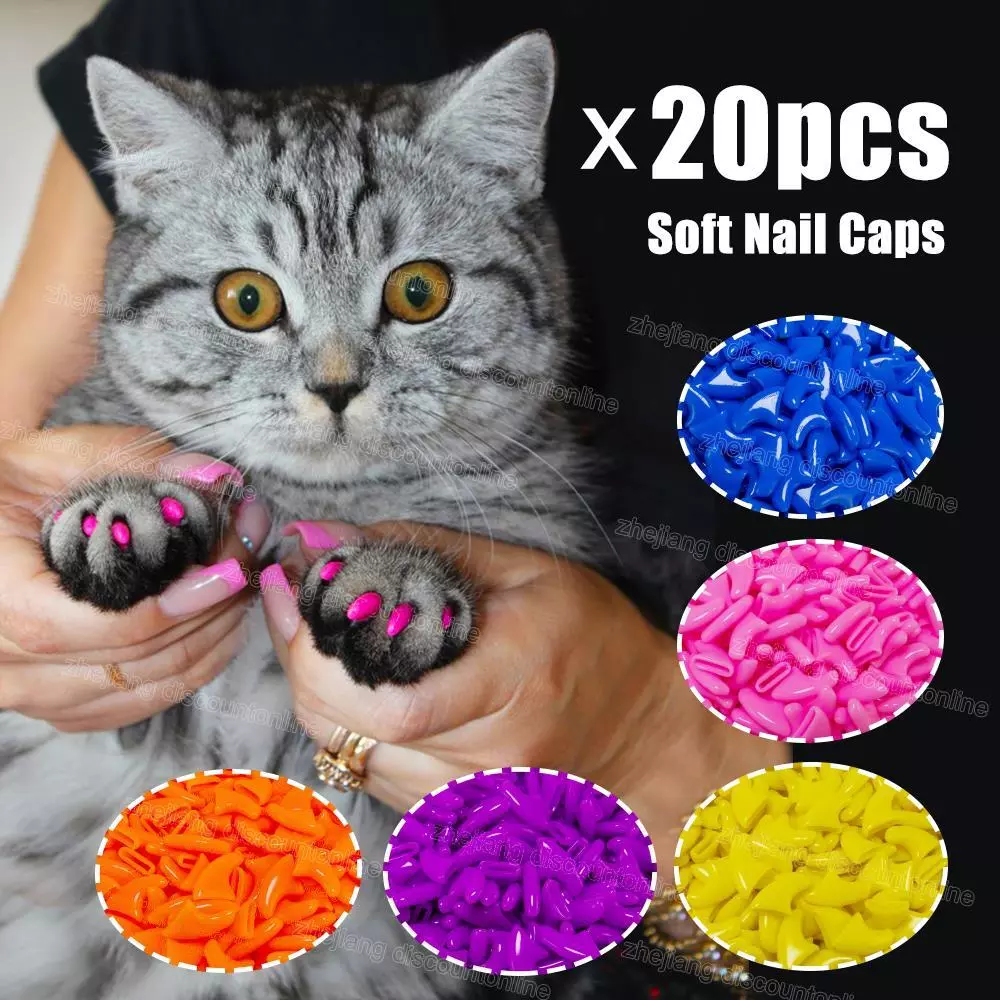 Cat toe top nail caps