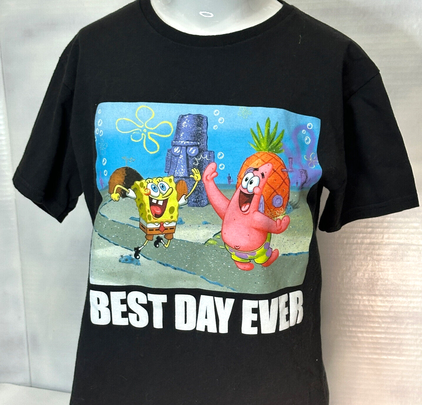 SpongeBob SquarePants Patrick T-Shirt Nickelodeon, Men's Small, PRE-OWNED