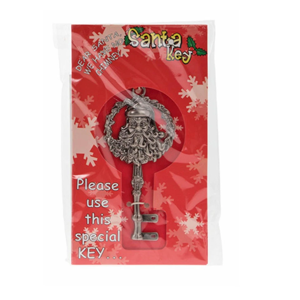 The Leonardo Collection 9cm Natale Metallo Magico Chiave per Babbo - Immagine 3 di 3