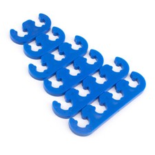 7mm 8mm 9mm Blue Spark Plug Wire Separators Dividers Looms Chevy Ford 9877