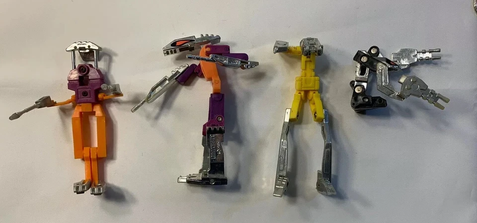 Vintage 1985 Matchbox Parasites Transformers Robots  Action Figure Lot - Image 2 of 2