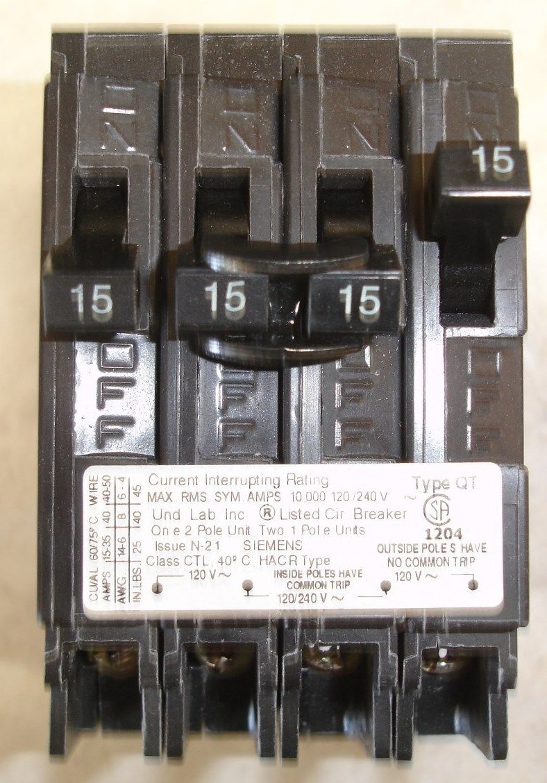 Siemens Q230 - Q 30A Double Pole 120/240V Circuit Breaker