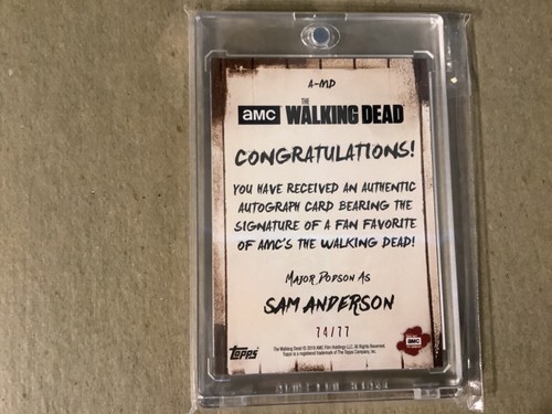 Tarjetas Coleccionables The Walking Dead Edición Limitada - Topps Auténticas Temporada 7 Plus - Imagen 13 de 38