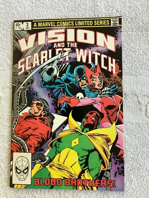 ~ Vision and the Scarlet Witch~ #3 (Jan 1983, Marvel) VF 8.0