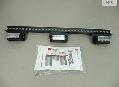 Strobe Lights 3 Lights on Bar ~ IMPAXX IPX300-2 (AMBER) Federal Signal External