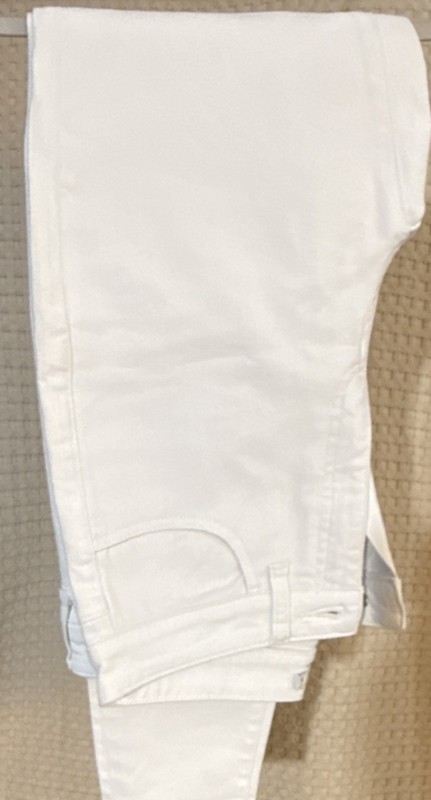 vineyard vines Women's White Skinny Cotton Denim Jeans 5-Pocket Mid-rise - 6