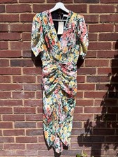 Vera & Lucy Floral Long Summer Dress UK Small Brand New with Tags 