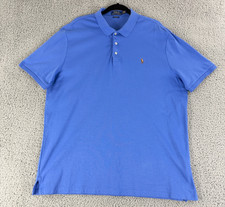 Polo Ralph Lauren Polo Shirt Mens Size XL Blue Short Sleeve Classic Fit Cotton