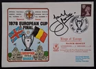 JOEY JONES  1955-2025 - HAND SIGNED LIVERPOOL 1978 EUROPEAN CUP FINAL FDC
