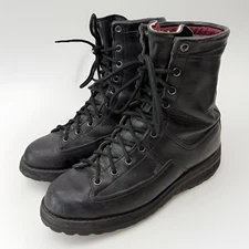 Danner Boots Mens 8.5 D Black Leather 69410 Gore Tex Insulated Olympic 200 Grams