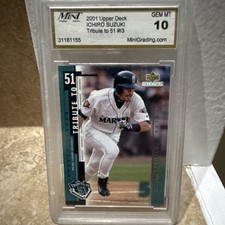 2001 Upper Deck ICHIRO SUZUKI Tribute To 51 #13
