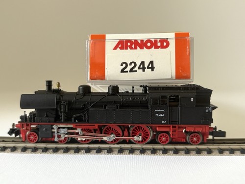 Arnold 2244 Dampflok Tenderlok BR 78 494 DRG DR schwarz Spur N topp in OVP | Condition: Gebraucht