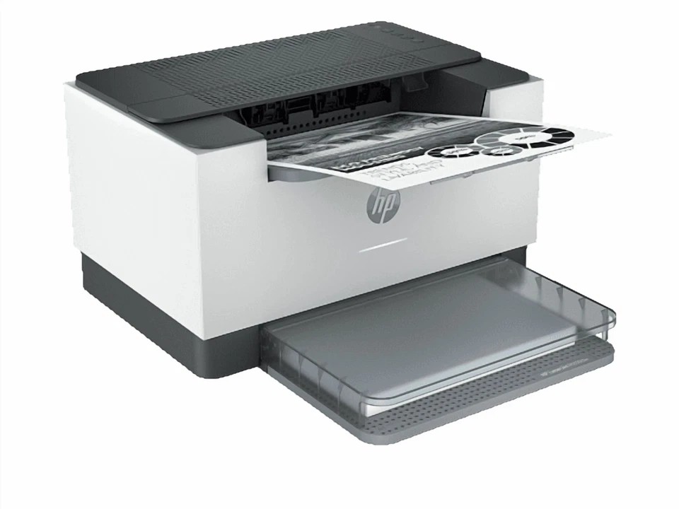 New HP LaserJet M209dw Laser Printer Black And White 6GW62F with Toner - Bild 3 von 4