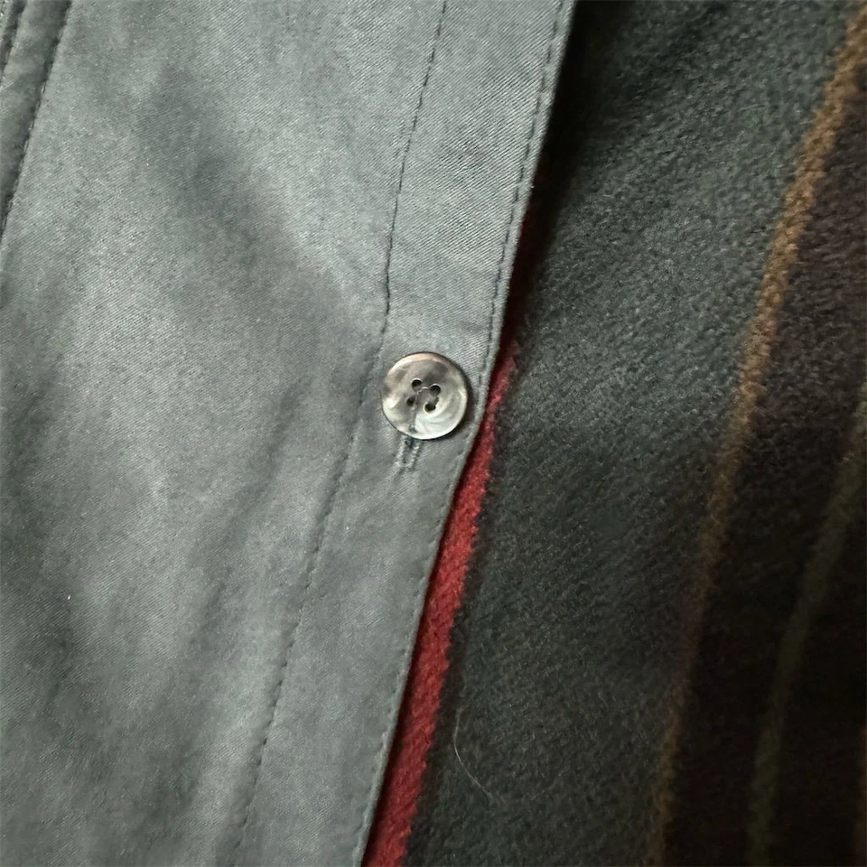 Abrigo parka vintage verde azulado FS Limited para mujer talla 1X Plus capucha extraíble Foto 4 de 4