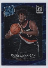 2017 Donruss Optic Rated Rookie Purple Stars Prizm 6/13 Caleb Swanigan #175 0c6