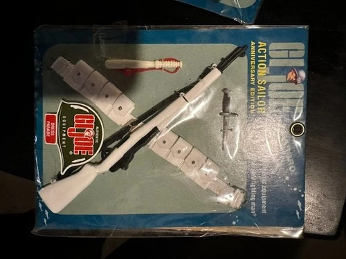 GI Joe 40th anniversary dress parade rifle and accessories carded