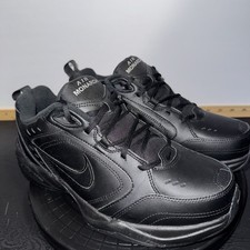 Nike Air Monarch IV Black Men  s 10.5 4E Extra Wide Training Sneakers 416355-001