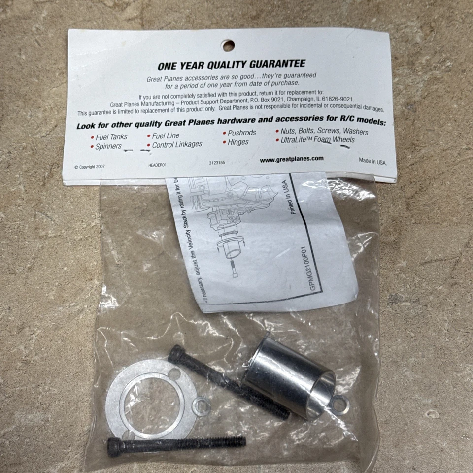 GREAT PLANES VELOCITY STACK 25-41 GPMC2100 - NEW - Image 2 of 2