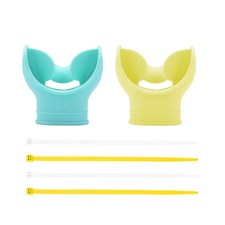 Silicone Snorkel Mouthpiece Replacement for Scuba Diving Regulators 2 PCS