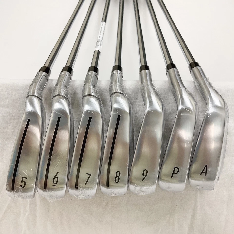 TaylorMade Qi Irons 7 pc Set #5-PW, AW KBS Max MT 85 Steel Stiff *OPEN BOX* 2610 - Image 3 of 4